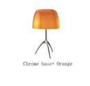 Axyaa Bauhaus Glass Desk Lamp LED Table Light for Bedroom Living Room