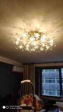 Axyaa High Gloss K9 Glass Ceiling Lamps - Modern, Luxurious Lighting Fixtures for Home Decor