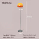 Axyaa Cream Glass Sunset Lamp for Bedroom Sofa Living Room Eye Protection