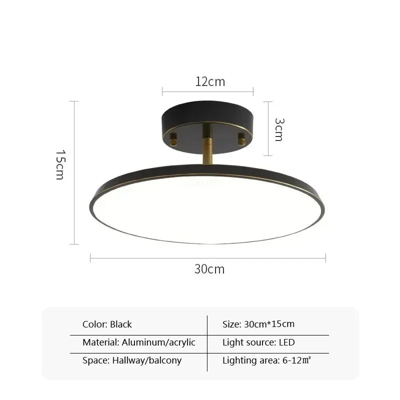 Axyaa Rotatable LED Ceiling Light for Home Decor