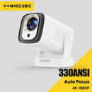 Axyaa Magcubic HY310 4K Android 11 Projector 1080P Dual Wifi Air Mouse Voice Assistant