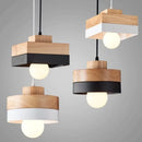 Axyaa Solid Wood Chandelier LED Light for Bedroom, Restaurant, and Balcony