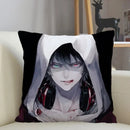 Axyaa Hypnosis Mic Pillowcase Cover 45x45cm Zipper Square Home Decoration.