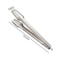 Axyaa Stainless Steel BBQ Food Tongs for Cooking, Buffet, and Grilling