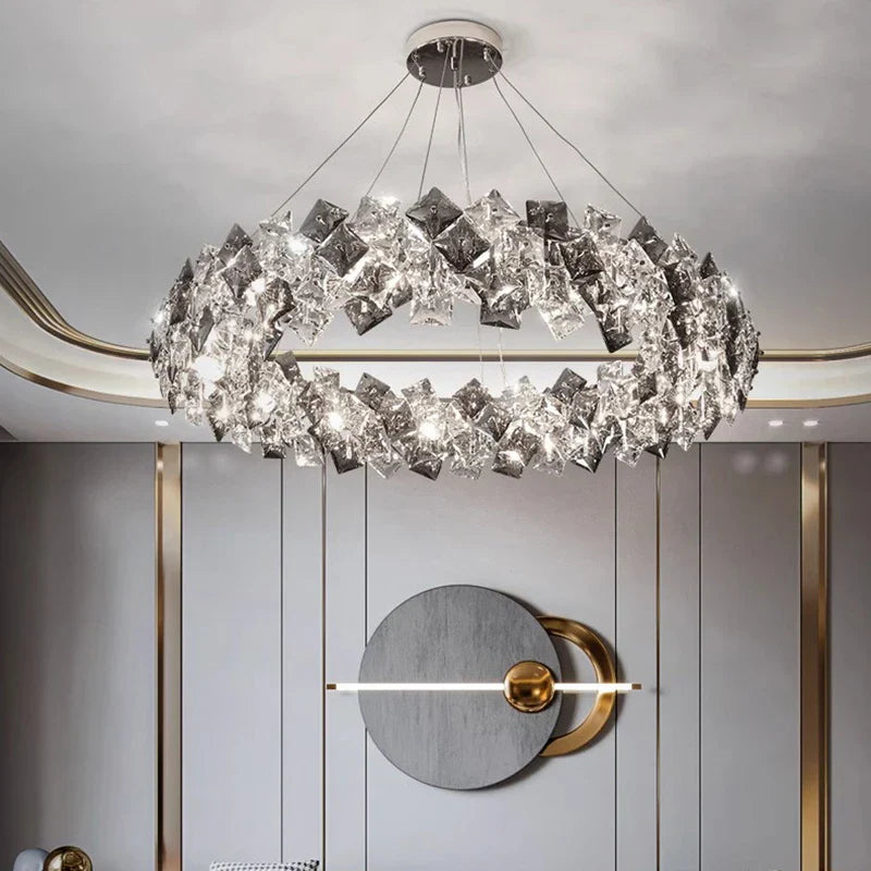 Modern Nordic Chandelier by Axyaa: Pendant Lights for Dining Room, Lustre Hanging Lamps, Indoor Ceiling Fixture