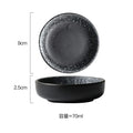 Axyaa Ceramic Seasoning Dish: Dip, Soy Sauce, Vinegar, Appetizer Plate, Sushi Plate