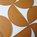 Axyaa Patchwork Faux Leather Cushion Cover 45x45cm Home Decor for Couch, Sofa, Chair