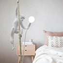 Axyaa Nordic Resin Monkey LED Pendant Chandelier for Home Decor Lighting