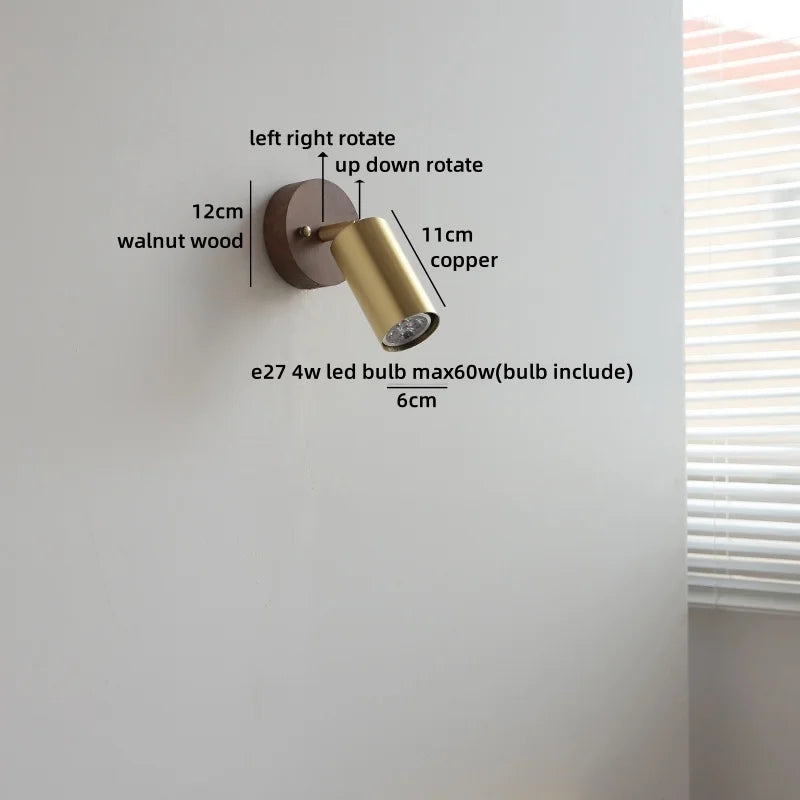 Nordic LED Wall Light Mirror Bathroom Swing Arm Aplique Pared by Axyaa