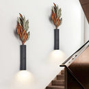 Axyaa Retro Flower Arrangement Bedroom Headboard Atmosphere Decoration Lighting