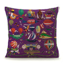 Luxury Abstract Art Pattern Pillow Cover by Axyaa - 45x45cm