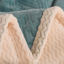 Axyaa Thick Milk Velvet King Size Fleece Sherpa Blanket for Winter Warmth