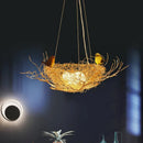 Axyaa Modern LED Chandelier Pendant Ceiling Light for Indoor Dining Room Lighting