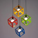 Axyaa Square Chandelier: Stylish Ceiling Light Fixture for Kitchen and Bedroom