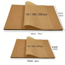 Axyaa Non-Stick Parchment Baking Sheet for Oven, Air Fryer, Grilling Mat, 50/100/200PC