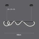 Axyaa Modern Minimalist LED Chandelier for Dining Table Kitchen Living Room