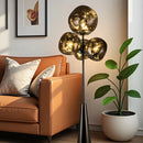 Axyaa Minimalist LED Floor Lamp with Remote Control Dimming