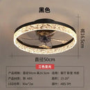 Axyaa Luxury Ceiling Fan Light Art Decor Chandelier