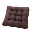 Axyaa Cotton Linen Tatami Floor Pillow - Thick Seating Mat Pad
