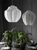 Axyaa Nordic Fabric Pendant Lights for Minimalist Home Decor