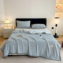 Axyaa Flannel Blanket: Soft & Cozy Milk Blanket for Office & Home