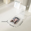 Transparent Kpop Card Holder for Small Playing Cards, Axyaa Collection Box Organizer