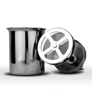 Axyaa Stainless Steel Milk Frother Manual Coffee Mixer Tool