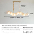 Axyaa French Cream Style Chandelier, Retro Crystal Glass Main Hall Light