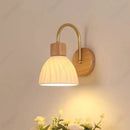 Axyaa LED Log Wall Lamp Cream Wind for Home Decor