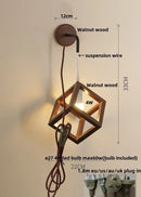 Axyaa Nordic Cube LED Wall Lamp for Modern Home Decor