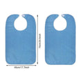 Axyaa Adult Bibs for Elderly - Adjustable, Machine Washable & Stylish