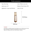 Axyaa Triangle Wood Stand Japanese Floor Lamp for Stylish Home Décor