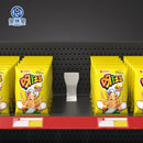 Axyaa Magnetic Shelf Support Stand for Supermarket Bagged Food Display
