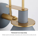 Axyaa Macaron Horn Iron Wall Light Retro Wall Sconce for Living Room