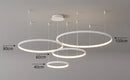 Axyaa LED Ring Chandelier for Dining and Living Room Lighting