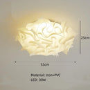 Axyaa Petals LED Ceiling Lamp - Romantic Nordic Italian Design for Modern Bedroom
