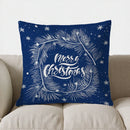 Axyaa Christmas Tree Merry Christmas Pillow Cover for Sofa, Bedroom, Car