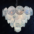 Axyaa Colorful Glass Chandelier for Home and Hotel Lighting.