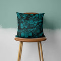 Axyaa Green Heart Leaf Pattern Pillowcase - Home Decor Pillow Case