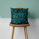 Axyaa Green Heart Leaf Pattern Pillowcase - Home Decor Pillow Case