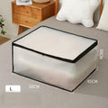 Axyaa Foldable Quilt Storage Bag - Dustproof Organizer for Wardrobe, Large Capacity