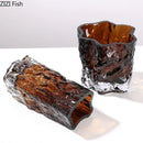 Axyaa Glass Vase Hydroponic Flower Pot Desk Decor Floral Arrangement Vase