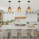 Axyaa Retro Bohemian Pendant Light for Kitchen Bedroom Staircase Chandelier