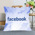 Axyaa Satin Soft Pillowcase for Home Decor 45x45cm Square Zipper Pillow Cover