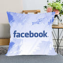 Axyaa Satin Soft Pillowcase for Home Decor 45x45cm Square Zipper Pillow Cover