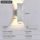 Axyaa LED Wall Lamp IP65 Waterproof Modern Minimalist Aluminum Indoor Outdoor Light