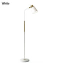 Axyaa Nordic LED Corner Floor Lamp Black White Green Retro Tripod Light