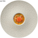 Axya Ceramics Dinner Plate Round Specialty Tableware Steak Soup Pasta Dish