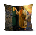 Retro Oil Painting Christmas Pillowcase - Axyaa Nativity Cushions Case Jesus Christ Print Throw Pillows Case