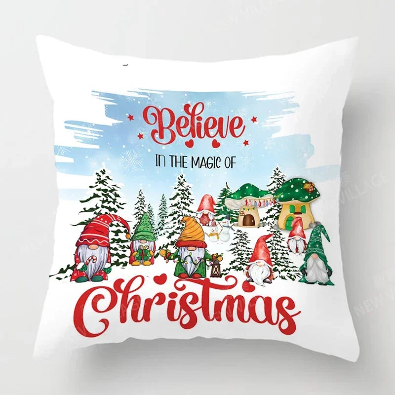 Axyaa Christmas Series Pillowcases for Festive Home Decor 40x40 50x50 60x60 35x35